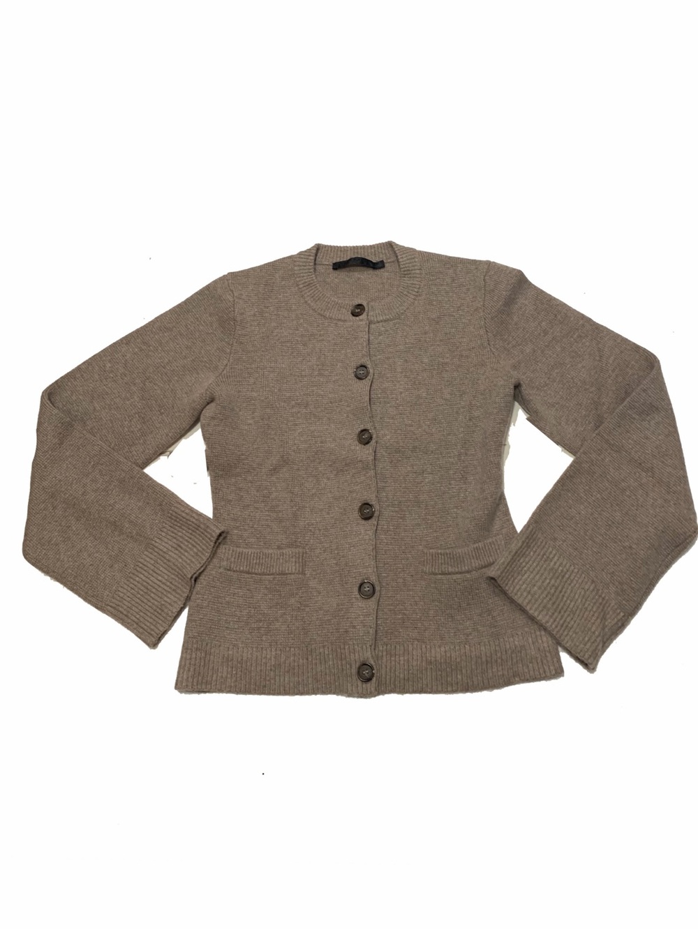 S / Jenni Kayne Cooper Cardigan - Taupe - Picture 2 of 5